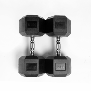 Vortex Rubber Hex Dumbbells (Single)