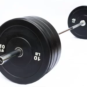 260 LBS Full Set Rubber Bumper Plate Set
