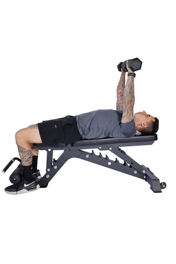 Vortex Commercial Adjustable Flat, Incline, Decline Bench with leg ...