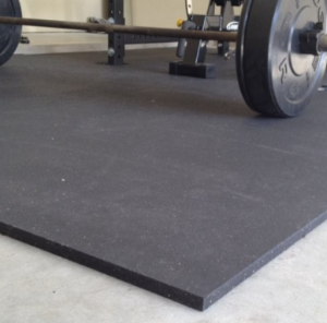 Rubber Gym Mats 4×6 and 3/4 Inch thick