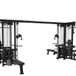 Vortex Strength 8 Station Commercial Cable Crossover 4 weight Stacks VCCM8100B